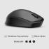 HP Wireless Silent 280M Mouse - Ergonomic Right-Handed Design, 18 Month Battery Life, and 2.4GHz Reliable Connection - Works for Computers and Laptops - Far Quieter Clicks than Most Mice,Black HP Wireless Silent 280M Mouse - Ergonomic Right-Handed Design, 18 Month Battery Life, and 2.4GHz Reliable Connection - Works for Computers and Laptops - Far Quieter Clicks than Most Mice,Black