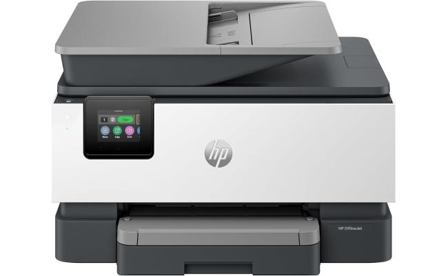 HP OfficeJet Pro 9123 All-in-One Wide Format A4 Color Printer with Wireless Printing Works & ADF, Duplex