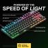 SteelSeries Apex 9 TKL - Mechanical Gaming Keyboard - Optical Switches - 2-Point Actuation - Keyless Compact Size - Removable Switches - US Layout (QWERTY)