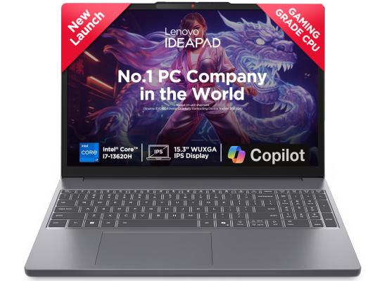 Lenovo NEW IdeaPad Slim 3 (2025) 13th Gen Intel Core i7 13620H 10-Cores High-Performance Processor w/ DDR5 Memory & IPS Full HD Display - Luna Grey