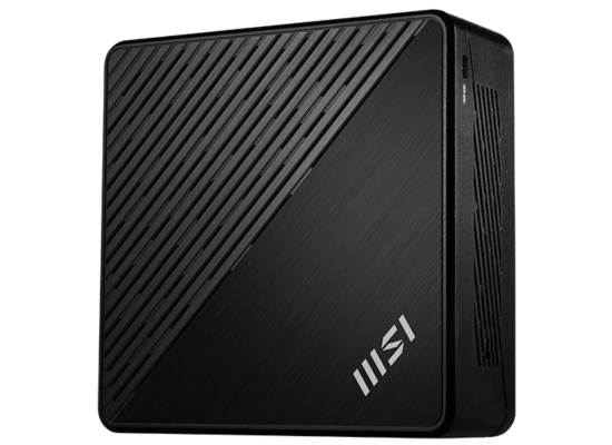 MSI Cubi N (2023) Mini PC Barebone 0.7L Intel 12Gen N100 4-Cores For Home & Business Support Matrix Display & Dual Lan