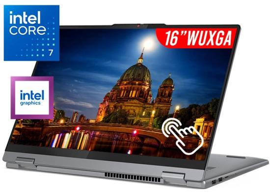 Lenovo IdeaPad 5 16" (2024) NEW Intel Core 7 10-Cores 2-in-1 Touch Display  w/ 360° Touch Display & Full Aluminium Surface - Luna Grey