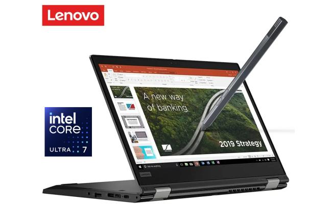 Lenovo ThinkPad L13 2-in-1 Gen 5 (2024) Intel Core Ultra 7 12-Cores w/ Intel® AI Boost & Touch Screen & 3 Years Warranty - Black Lenovo ThinkPad L13 2-in-1 Gen 5 (2024) Intel Core Ultra 7 12-Cores w/ Intel® AI Boost & Touch Screen & 3 Years Warranty - Black