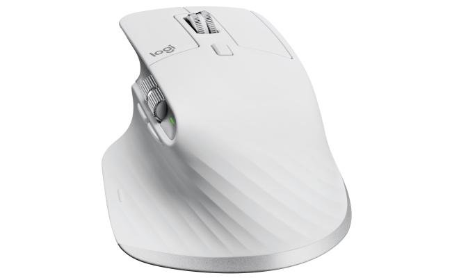 Logitech MX Master 3S for Mac Wireless Mouse, 2.4GHz RF & BT LE, 8000dpi Darkfield Optical Sensor, Quiet Click Butons, MagSpeed Electromagnetic Scrolling, Up to 70 Days Battery, Pale Gray Logitech MX Master 3S for Mac Wireless Mouse, 2.4GHz RF & BT LE, 8000dpi Darkfield Optical Sensor, Quiet Click Butons, MagSpeed Electromagnetic Scrolling, Up to 70 Days Battery, Pale Gray
