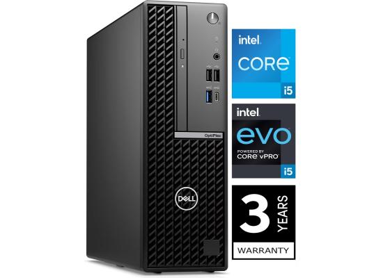 Dell OptiPlex SFF 7020 (2024) 14Gen Intel Core i5 vPro 14-Cores Tower w/  3 Years Warranty & Windows 11 Pro Pre-installed - Black