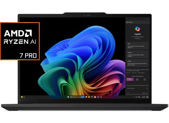 Lenovo ThinkPad T14s Gen 6 NEW Ryzen AI 7 PRO 360 8-Core AI-Mobile Processors w/ Ultrasonic Human Presence Detection & 3 Years Warrany