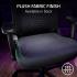 RAZER Iskur V2 X Gaming Chair, Built-in Lumbar Support, 2D Padded Armrests, 50mm Casters, Wide Seat Base, 152° Back Angle, 4-Class Gas Lift, 136kg Max Weight, Fabric Finish, Black