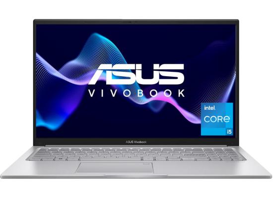ASUS Vivobook 15 (2023) X1504VA NEW 13th Gen Intel Core i5 10-Cores Thin & Light Military-Grade (Customized) - Silver
