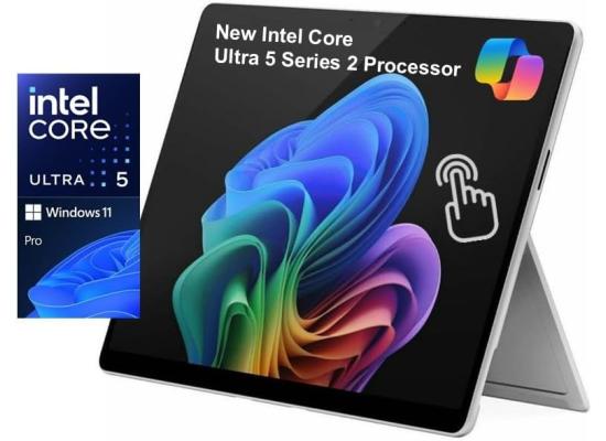 Microsoft Surface Pro 11 (2025) NEW Intel Core Ultra 5 Gen II 236V 8-Cores Next Gen AI w/ 3K OLED 120Hz Touch Display , Platinum