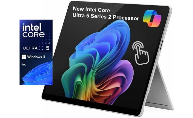 Microsoft Surface Pro 11 (2025) NEW Intel Core Ultra 5 Gen II 236V 8-Cores Next Gen AI w/ 3K OLED 120Hz Touch Display , Platinum