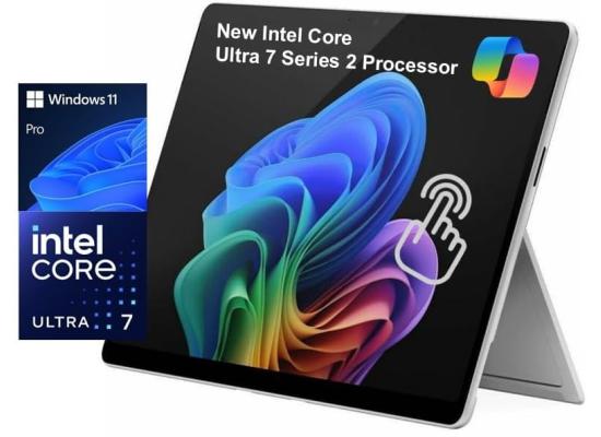 Microsoft Surface Pro 11 (2025) NEW Intel Core Ultra 7 Gen II 266V 8-Cores Next Gen AI w/ 3K OLED 120Hz Touch Display , Platinum