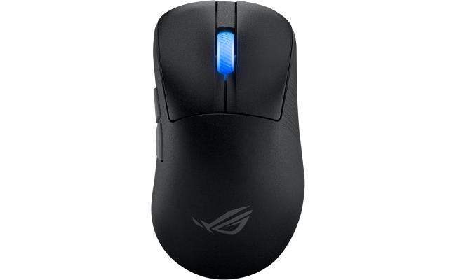 ASUS ROG Keris II Ace Ultralight 54g Ergonomic Gaming Mouse, 42,000-dpi ROG AimPoint Pro Sensor, ROG SpeedNova Wireless, Micro Switches, 4,000/8,000 Hz Polling Rate Booster, Black ASUS ROG Keris II Ace Ultralight 54g Ergonomic Gaming Mouse, 42,000-dpi ROG AimPoint Pro Sensor, ROG SpeedNova Wireless, Micro Switches, 4,000/8,000 Hz Polling Rate Booster, Black