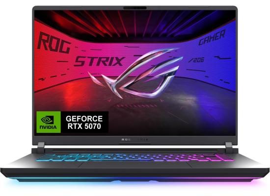 ASUS ROG Strix G16 (2025) G615JPR 14Gen Intel Core i7 14650HX 16-Cores w/ Nvidia RTX 5070 8GB DDR7 & IPS 165Hz Display - Eclipse Gray
