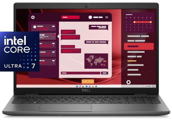 Dell Latitude NEW 3550 15 (2024) Intel Core Ultra 7 155U 10-Core Essential Performance For Any Business w/ Modern Design & Full HD HDR WebCam - Grey