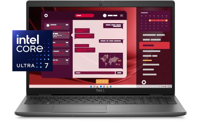 Dell Latitude NEW 3550 15 (2024) Intel Core Ultra 7 155U 10-Core Essential Performance For Any Business w/ Modern Design & Full HD HDR WebCam - Grey