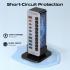 Promate GegaTower-60W 14-In-1 Multiport 60W USB-C Tower Hub, 3 5Gbps USB-C Ports, 4 5Gbps USB-A Ports, 2 Ultra-Fast Charging PD48W USB-C 3.0 Port, Fast QC 3.0,On/Off Switches, Plug and Play Promate GegaTower-60W 14-In-1 Multiport 60W USB-C Tower Hub, 3 5Gbps USB-C Ports, 4 5Gbps USB-A Ports, 2 Ultra-Fast Charging PD48W USB-C 3.0 Port, Fast QC 3.0,On/Off Switches, Plug and Play