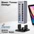 Promate GegaTower-60W 14-In-1 Multiport 60W USB-C Tower Hub, 3 5Gbps USB-C Ports, 4 5Gbps USB-A Ports, 2 Ultra-Fast Charging PD48W USB-C 3.0 Port, Fast QC 3.0,On/Off Switches, Plug and Play Promate GegaTower-60W 14-In-1 Multiport 60W USB-C Tower Hub, 3 5Gbps USB-C Ports, 4 5Gbps USB-A Ports, 2 Ultra-Fast Charging PD48W USB-C 3.0 Port, Fast QC 3.0,On/Off Switches, Plug and Play