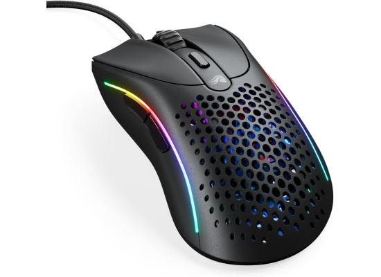 Glorious Gaming - Model D 2 Wired Ergonomic Mouse, Superlight 58g, 26K Optical Sensor, 6 Programmable Buttons, 80 Million Click Lifecycle, FPS, MMO, MOBA, Battle Royale (Black)