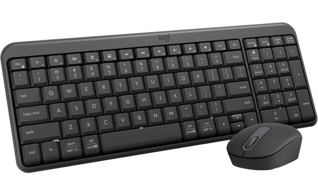 Logitech MK250 Bluetooth Mouse & Keyboard Combo Compact Wireless Keyboard, Ambidextrous Mouse, Durable Build - Windows/MacOS Arabic / English Layout - Graphite Logitech MK250 Bluetooth Mouse & Keyboard Combo Compact Wireless Keyboard, Ambidextrous Mouse, Durable Build - Windows/MacOS Arabic / English Layout - Graphite