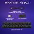Logitech G515 Wireless Gaming Keyboard TKL, LIGHTSYNC RGB, Thin Tenkeyless Design, Double-Shot PBT Keycaps, Tactile Brown Mechanical Switches - Black