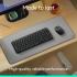 Logitech K250 Bluetooth Keyboard with Numpad Compact Keyboard Made with Recycled Plastic, Spill-Resistant, Comfortable Keys - Windows/MacOS Arabic / English Layout , Graphite