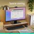 Logitech K250 Bluetooth Keyboard with Numpad Compact Keyboard Made with Recycled Plastic, Spill-Resistant, Comfortable Keys - Windows/MacOS Arabic / English Layout , Graphite