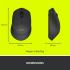 Logitech M280 Wireless Mouse Right-Hand 1000 dpi Optical Sensor 3 Programmable Buttons Extra Comfort and Precision - Black Logitech M280 Wireless Mouse Right-Hand 1000 dpi Optical Sensor 3 Programmable Buttons Extra Comfort and Precision - Black