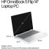 HP OmniBook 5 Flip (2024) 14-fp0023dx NEW Intel Core 7 10-Cores w/ 360° Touch Display & BIG Battery & Fast Charge - Silver
