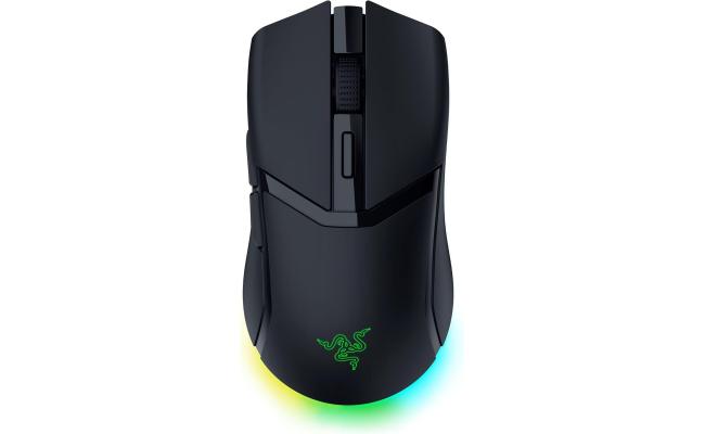 Razer Cobra HyperSpeed Wireless Gaming Mouse: 9 Customizable Controls - RGB Lighting - Optical Scroll Wheel - Optical Switches Gen-4-26K Sensor - 2.4GHz, Bluetooth & USB C - Up to 170 Hr Battery Razer Cobra HyperSpeed Wireless Gaming Mouse: 9 Customizable Controls - RGB Lighting - Optical Scroll Wheel - Optical Switches Gen-4-26K Sensor - 2.4GHz, Bluetooth & USB C - Up to 170 Hr Battery