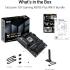ASUS TUF GAMING X870E-PLUS WIFI 7 ATX AM5 Motherboards, AMD X870E Chipset, 4x DIMM DDR5 Slots, Up to 256GB Max Memory, 1x PCIe 5.0 x16 SafeSlot & 4x M.2 Slots, Wi-Fi 7 & BT 5.4 ASUS TUF GAMING X870E-PLUS WIFI 7 ATX AM5 Motherboards, AMD X870E Chipset, 4x DIMM DDR5 Slots, Up to 256GB Max Memory, 1x PCIe 5.0 x16 SafeSlot & 4x M.2 Slots, Wi-Fi 7 & BT 5.4