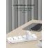 LDNIO SC4408C Overload Protector Electric Extension Socket Universal Plug Type Power Strip with 4 USB Ports Socket - White LDNIO SC4408C Overload Protector Electric Extension Socket Universal Plug Type Power Strip with 4 USB Ports Socket - White