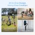 DJI Osmo Mobile 8 Gimbal Stabilizer for Phone, AI Native Tracking with Audio & Lighting, 360° Pan Rotation, Built-in Extension Rod & Tripod, 10h Battery, Extension Rod, Robust 3-Axis Stabilization DJI Osmo Mobile 8 Gimbal Stabilizer for Phone, AI Native Tracking with Audio & Lighting, 360° Pan Rotation, Built-in Extension Rod & Tripod, 10h Battery, Extension Rod, Robust 3-Axis Stabilization