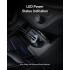 Anker 323 Car Charger, 52W, Dual Port High-Speed Charging, USB-C + USB-A Ports, Universal Compatibility with Power IQ 3.0, Compact Design, Matte Finish, LED Light, Black