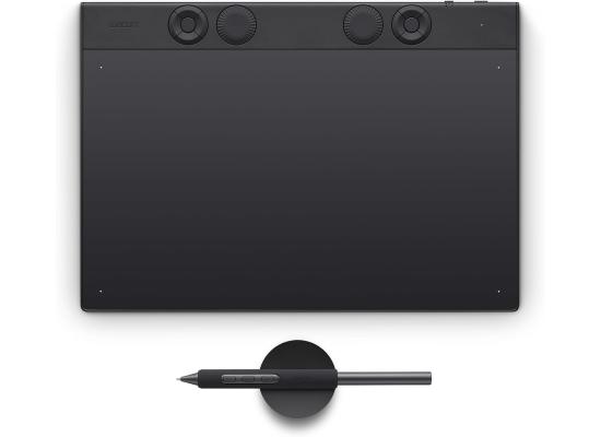 Wacom Intuos Pro (2025) Drawing Tablet, Small 215 x 163 mm Wireless Graphics Art Tablet with Pro Pen 3 & Touch Ring, Digital Drawing Pad for Mac and Windows PC