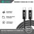 COTECI OF-065 Cable Thunderbolt 5 Coaxial USB-C to C 240W PD Fast Charging 80Gbps 4K 120Hz HDR Support COTECI OF-065 Cable Thunderbolt 5 Coaxial USB-C to C 240W PD Fast Charging 80Gbps 4K 120Hz HDR Support