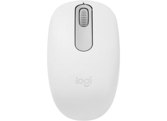Logitech M196 Bluetooth Wireless Compact & Portable 12-Month Battery Smooth Tracking Compatible with PC & Mac, Windows and macOS - Off White