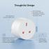 SONOFF S60 13A UK WiFi Smart Plug Socket Mini with Energy Monitoring, Remote Control, Smart Scheduling, Works with Alexa/Google Home/IFTTT, 2.4 GHz, No Hub Required SONOFF S60 13A UK WiFi Smart Plug Socket Mini with Energy Monitoring, Remote Control, Smart Scheduling, Works with Alexa/Google Home/IFTTT, 2.4 GHz, No Hub Required