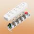 LDNIO SC4408C Overload Protector Electric Extension Socket Universal Plug Type Power Strip with 4 USB Ports Socket - White LDNIO SC4408C Overload Protector Electric Extension Socket Universal Plug Type Power Strip with 4 USB Ports Socket - White