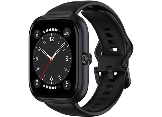 Honor Choice Watch| 1.95" AMOLED Display | Bluetooth Calling | 120 Workout Modes | 5ATM Swim-Ready | Upto 12 Days Battery Life | Built-in Multi-System GNSS | SpO2, Heart Rate, Sleep Tracking , Black