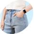 HONOR CHOICE Band Smartwatch, 1.64 " 326 PPI AMOLED Display, 110mm-180mm Adjustable Strap, Bluetooth 5.3, 5ATM Waterproof, Silicone Strap, Black