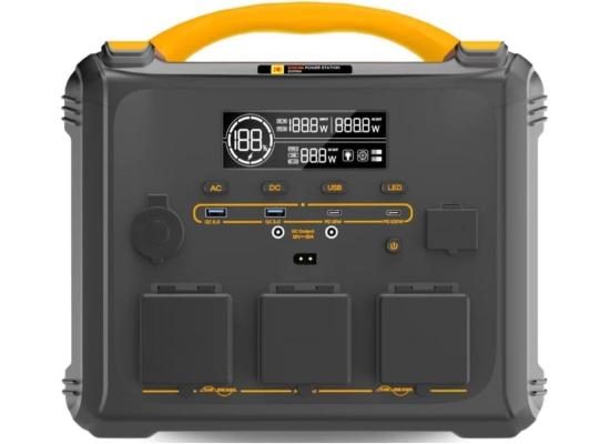 Kodak S1210 Portable Station 1102.5Wh Battery Capacity 2400W Peak Output Power 800W Solar Input Power Optimal Performance with Kodak Solar Panels