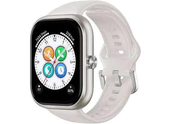 Honor Choice Watch| 1.95" AMOLED Display | Bluetooth Calling | 120 Workout Modes | 5ATM Swim-Ready | Upto 12 Days Battery Life | Built-in Multi-System GNSS | SpO2, Heart Rate, Sleep Tracking , White