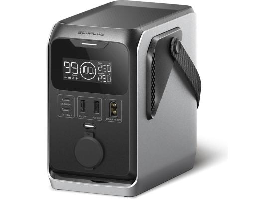 EcoFlow TRAIL 300 DC Portable Power Station, 288Wh LiFePO4 Power Bank, 300W DC Output, Compact Solar Generator for Camping, Travel, and Emergency Power