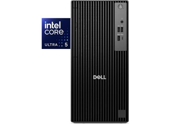 Dell Pro Tower QCT1250 (2025) NEW Intel Core Ultra 5 235 14-Cores Next-level AI Business Tower Desktop - Black
