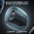 Promate PowerTank-600 600W LiFePO4 Power Station, 161000mAh, PD 100W & 30W USB-C, Dual 600W AC, QC 18W USB-A, 15W Wireless, DC Car Port, Solar Input, 1.8Hr Fast Recharge, Black