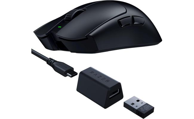 Razer Viper V3 Pro SE Wireless Gaming Mouse: 54g Lightweight - 1K Polling Dongle - 35K DPI Optical Sensor - Gen3 Optical Switches - Symmetrical Shape - 8 Programmable Controls - 95 Hr Battery - Black Razer Viper V3 Pro SE Wireless Gaming Mouse: 54g Lightweight - 1K Polling Dongle - 35K DPI Optical Sensor - Gen3 Optical Switches - Symmetrical Shape - 8 Programmable Controls - 95 Hr Battery - Black