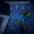 Redragon M998 Lightweight Wireless Gaming Mouse 3311 Sensor with RGB Magnetic Charging Dock, BT/2.4G Wireless/Wired Optical Mice, 24000 DPI, 5 Programmable Buttons for PC/Mac, Black