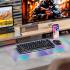 Redragon K708 Wireless Mechanical Keyboard with Screen, Volume Knob & Pre-Lubed Switches - Tri-Mode (Bluetooth/2.4G/USB-C) RGB Gasket Gaming Keyboard, Hot Swappable, 4000mAh Battery for PC, Mac, etc. Redragon K708 Wireless Mechanical Keyboard with Screen, Volume Knob & Pre-Lubed Switches - Tri-Mode (Bluetooth/2.4G/USB-C) RGB Gasket Gaming Keyboard, Hot Swappable, 4000mAh Battery for PC, Mac, etc.