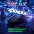 Redragon K1NG M999 Ultra Lightweight Wireless Gaming Mouse with RGB Magnetic Charging Dock, BT/2.4G Wireless/Wired Optical Mice, 45000 DPI, 5 Programmable Buttons for PC/Mac, Black