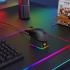 Redragon K1NG M999 Ultra Lightweight Wireless Gaming Mouse with RGB Magnetic Charging Dock, BT/2.4G Wireless/Wired Optical Mice, 45000 DPI, 5 Programmable Buttons for PC/Mac, Black